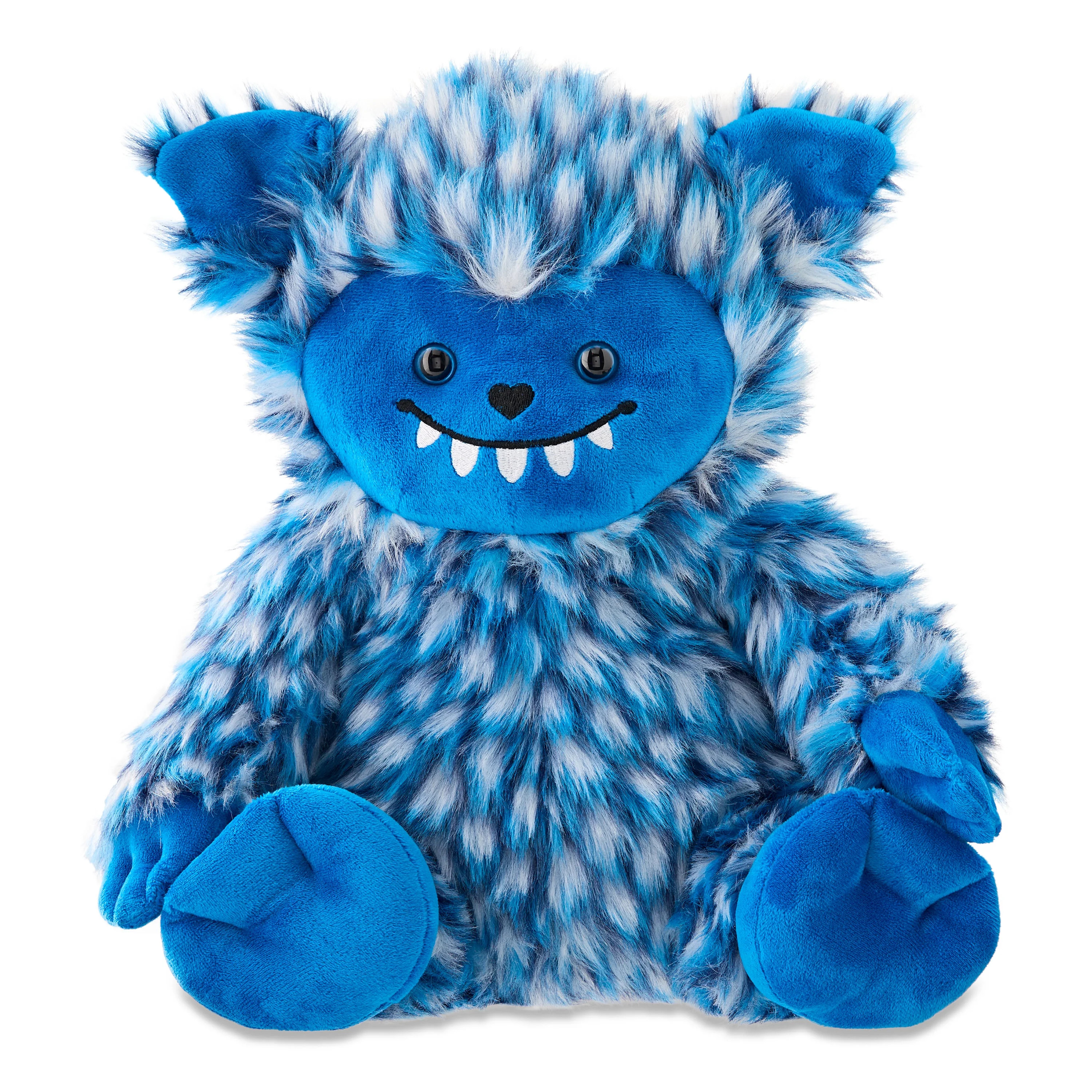 Large Monster Plush, Blue, 15", Valentine's Day by Way To Celebrate | Walmart (US)