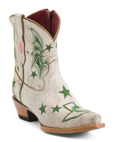 Made In Mexico Leather Dragon Star Western Boots | TJ Maxx