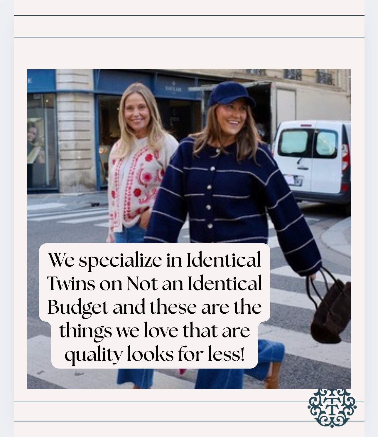 Our best “twins” of 2025. Great must haves to make you look like a million bucks while only spending a few of them.

#LTKOver40 #LTKSaleAlert