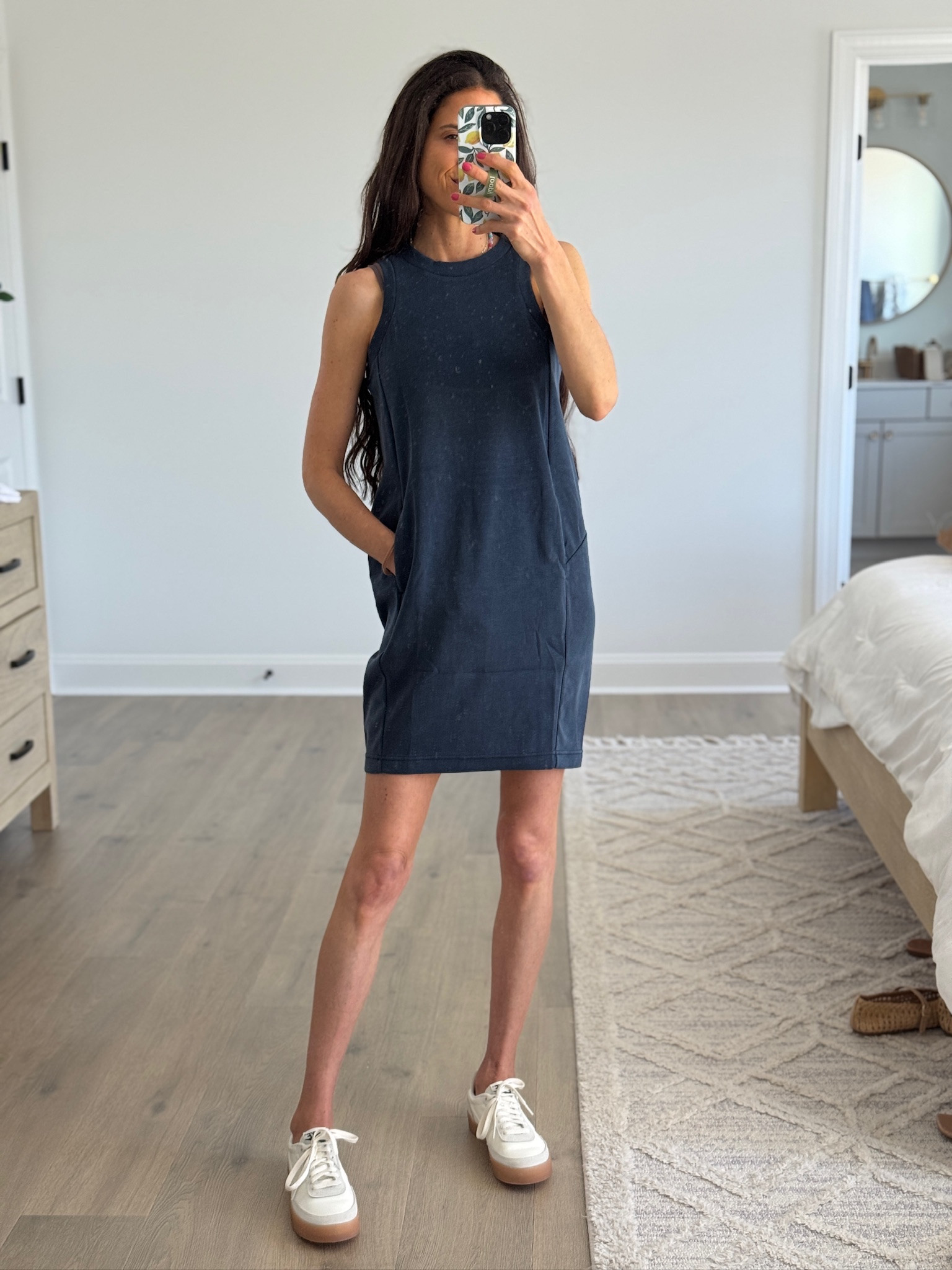 If you need an easy everyday outfit, this dress is it. Super comfy, lightweight, and has pockets which makes it even better. Perfect for running errands, travel days, or just throwing on and going.

Paired it with sneakers for a casual look you’ll wear on repeat.

Everything is linked for you to shop.

#LTKmomlife #LTKstorytime #LTKootd