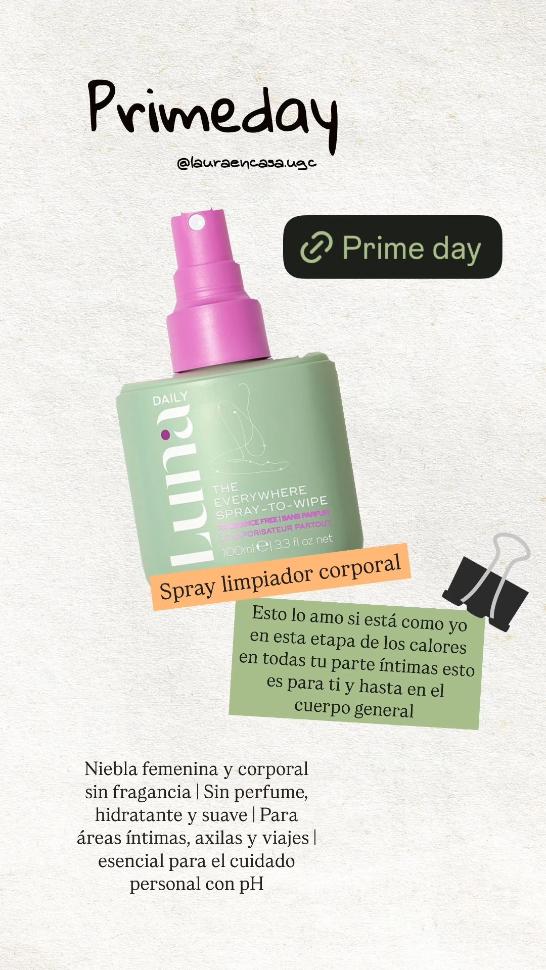 Esto lo amo más si sufre de mucho calor ayuda mantenerte fresca en todo y parte íntimas 

#LTKFamily #LTKStyleTip #LTKOver40