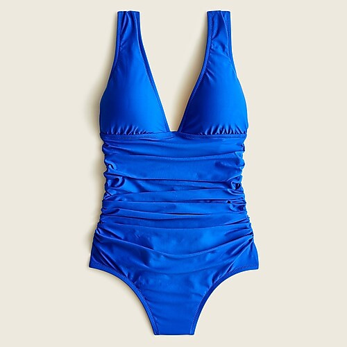 Ruched femme one-piece swimsuit | J. Crew US