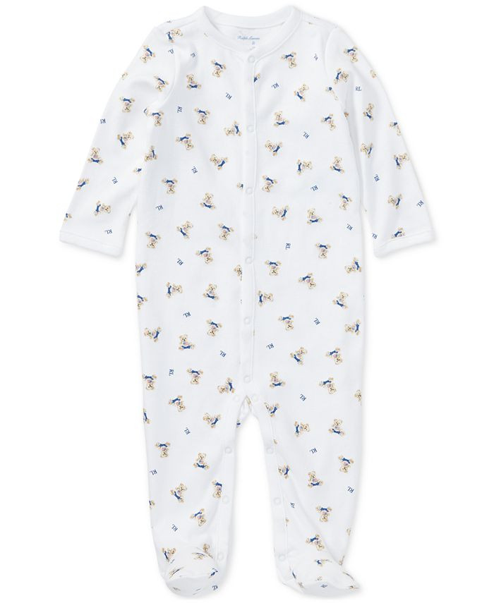 Polo Ralph Lauren Ralph Lauren Baby Boys Printed Cotton Coverall & Reviews - All Baby - Kids - Ma... | Macys (US)