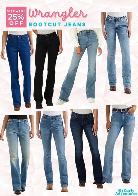 Embrace your inner cowgirl and flaunt your curves with Wrangler’s bootcut jeans!

Get them at 25% off from until today, March 11, only at LTK!

- LTK exclusive sale, spring sale, spring season, spring outfit, date outfit, party outfit, travel outfit, vacation outfit, cowboy outfit, cowgirl outfit, Wrangler trends, Wrangler sale


#LTKparties #LTKworkwear #LTKSeasonal #LTKtravel #LTKstyletip #LTKSpringSale #LTKwedding #LTKsalealert #LTKfindsunder50 #LTKfindsunder100