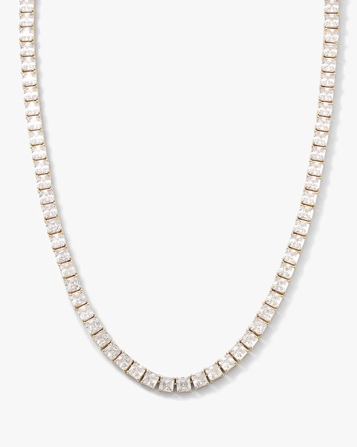 The Queen's Tennis Necklace 16" | Melinda Maria