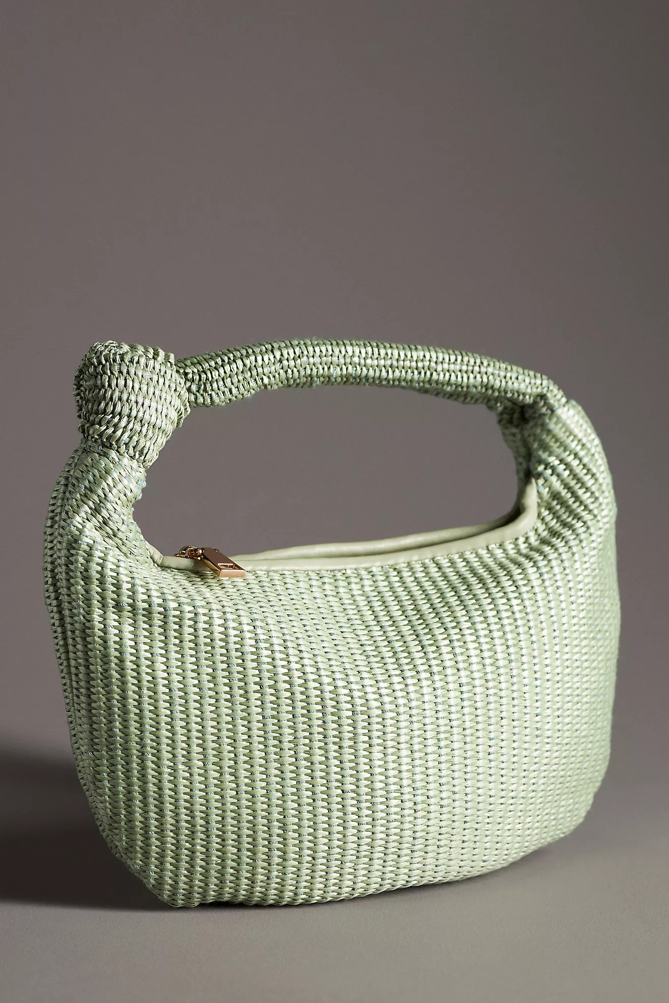 The Mini Brigitte Satchel by Melie Bianco: Raffia Edition | Anthropologie (US)