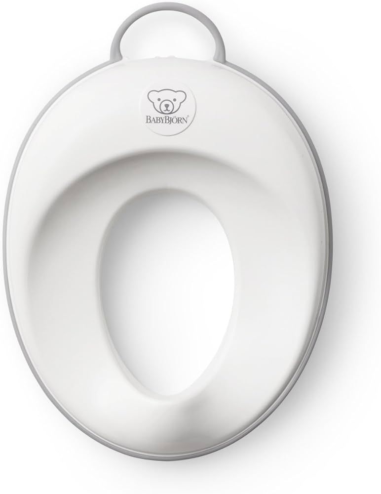 BABYBJORN Toilet Trainer, White/Gray, 1 Count (Pack of 1) | Amazon (US)