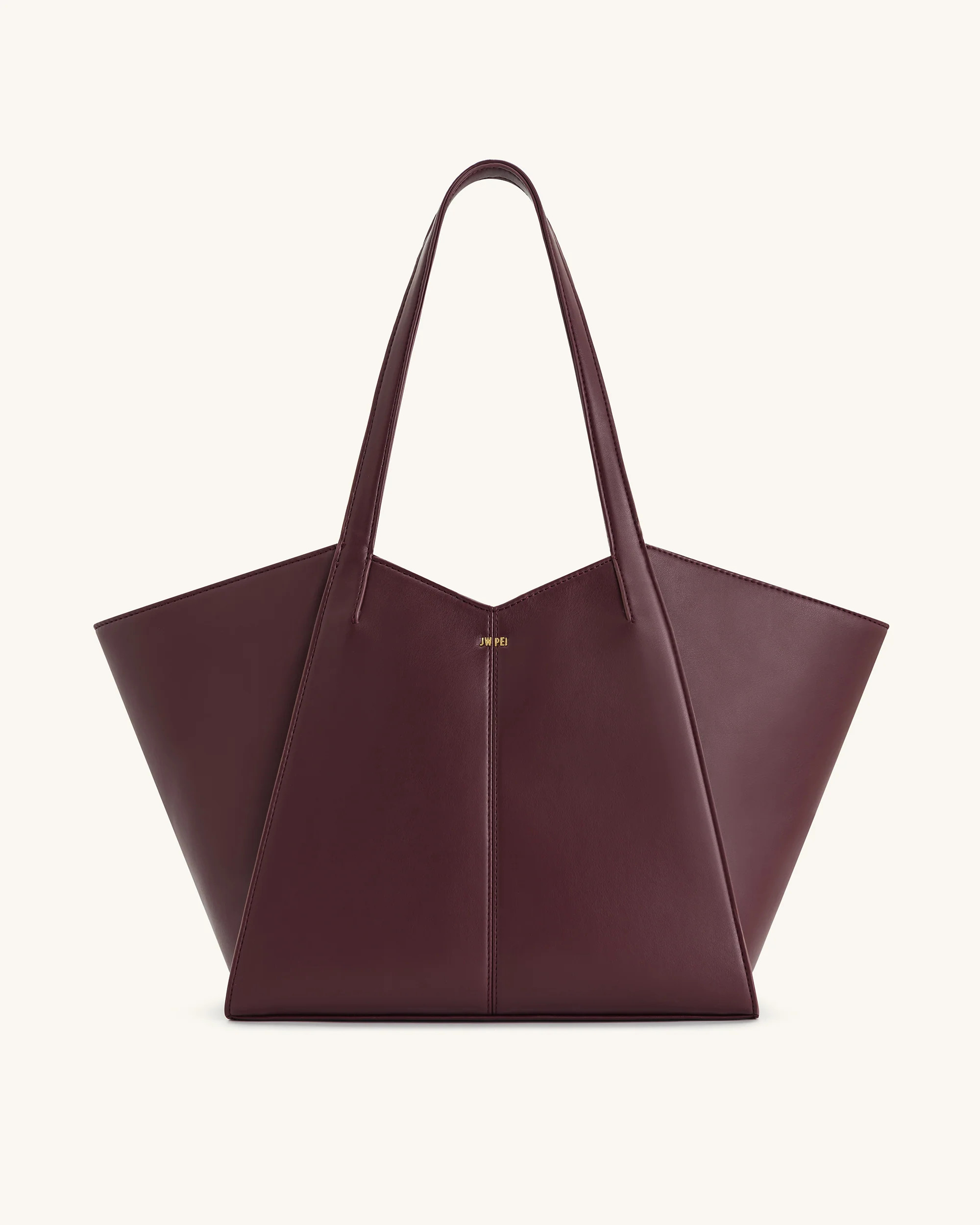Kiana Large Capacity Tote Bag - Deep Claret | JW PEI US