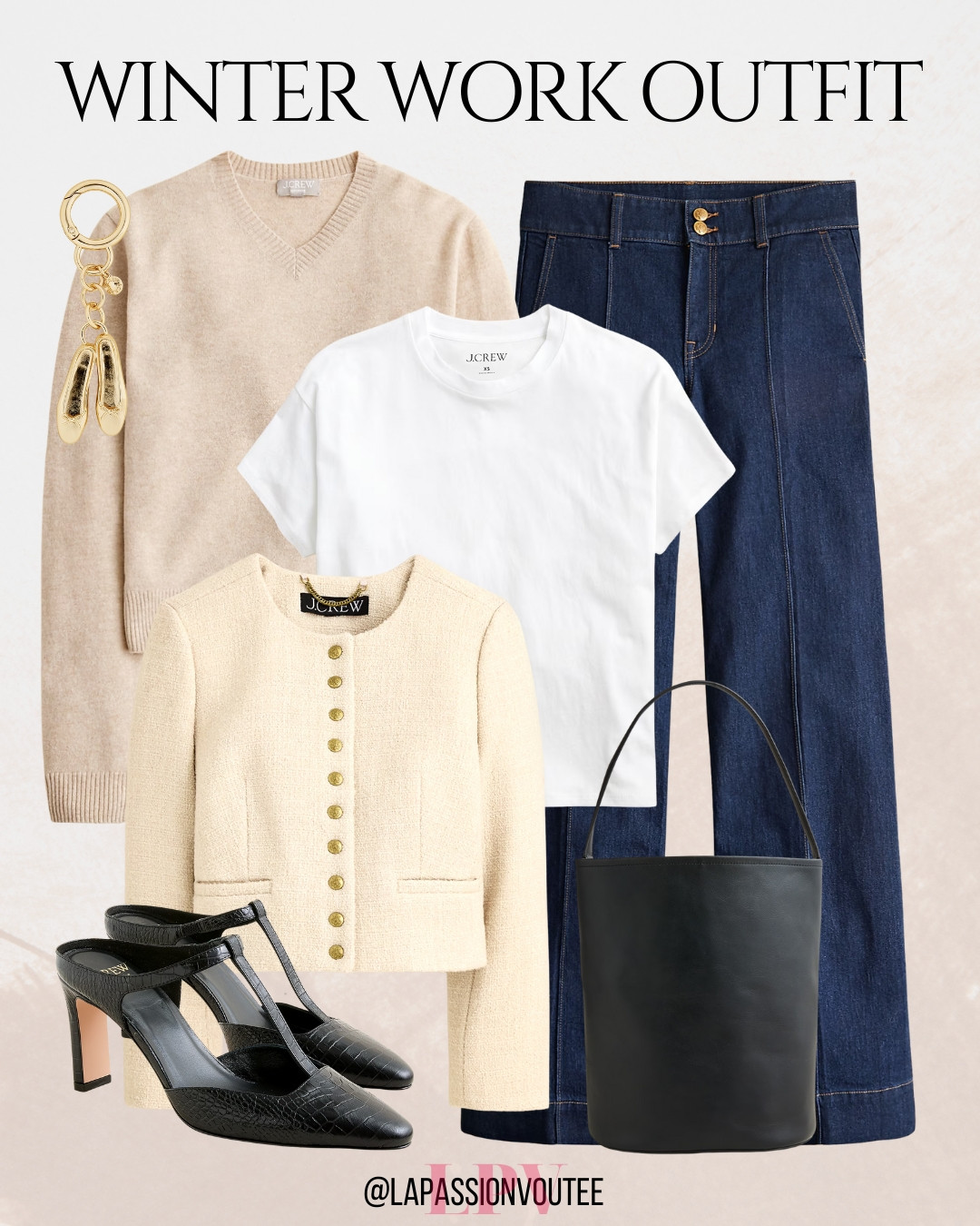 Sharing a winter work outfit that’s polished, cozy, and easy to wear all season ❄️✨ Layered textures, classic silhouettes, and neutral tones make this look perfect for the office or meetings. Stay warm, comfortable, and stylish while keeping your professional vibe effortless and winter-ready. 🧣🤍 

 #LTKSeasonal #LTKWorkwear