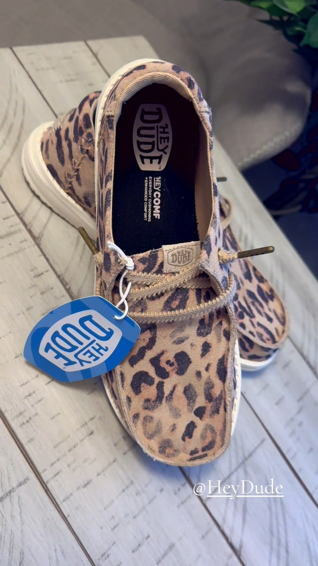 HEYDUDE 🤎
Wendy Craft Suede
Taupe Leopard

#heydude #heydudepartner

#LTKselfcare #LTKootd #LTKSpringSale