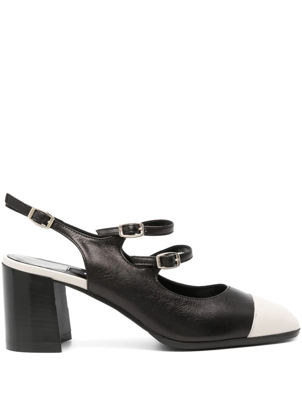 Carel Paris 60mm Papaya slingback pumps - Black | Farfetch Global