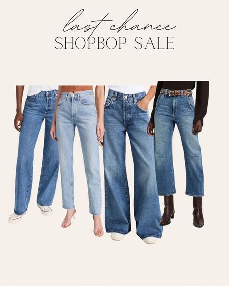 Denim Picks from the Shopbop sale. Use code “SAVE” 🤍

#LTKsalealert #LTKstyletip