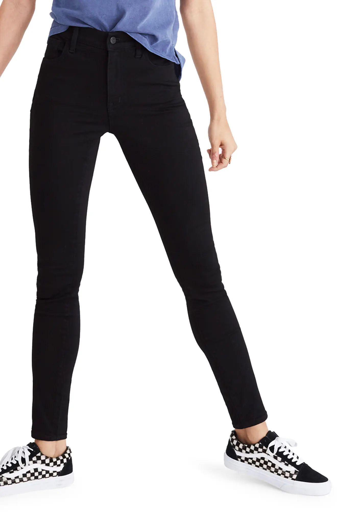 Women's Madewell Roadtripper Skinny Jeans, Size 24 - Black | Nordstrom