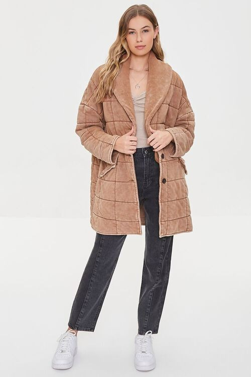 Quilted Longline Jacket | Forever 21 | Forever 21 (US)
