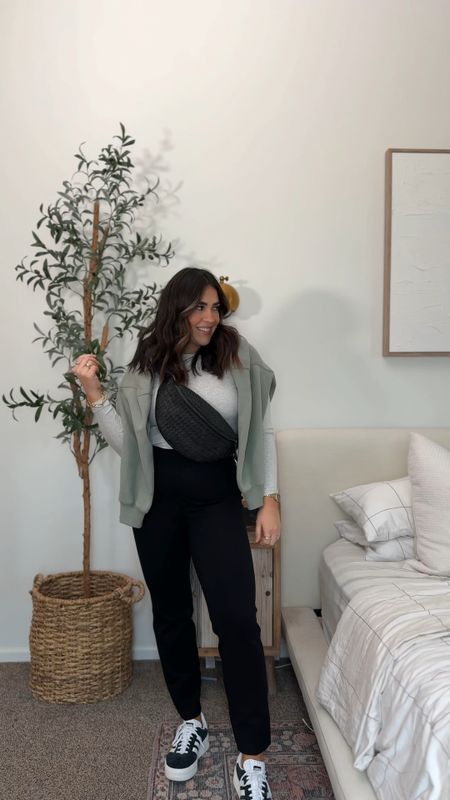 The absolute perfect pants for business casual, teachers, business professional, elevated styles, office wear, workwear and more. They’re pull on, stretchy, have a smoothing tummy panel and come in petite, regular and tall! Code ninaxspanx gets you 10% off! 

#LTKstyletip #LTKmidsize #LTKworkwear
