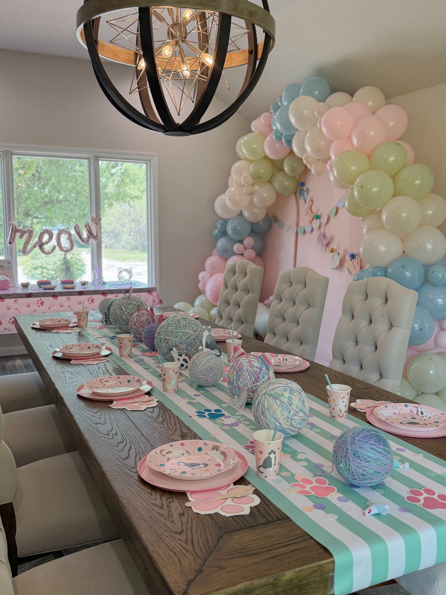 Kitty cat themed 4th birthday party decor 

#LTKParties #LTKFindsUnder50 #LTKKids