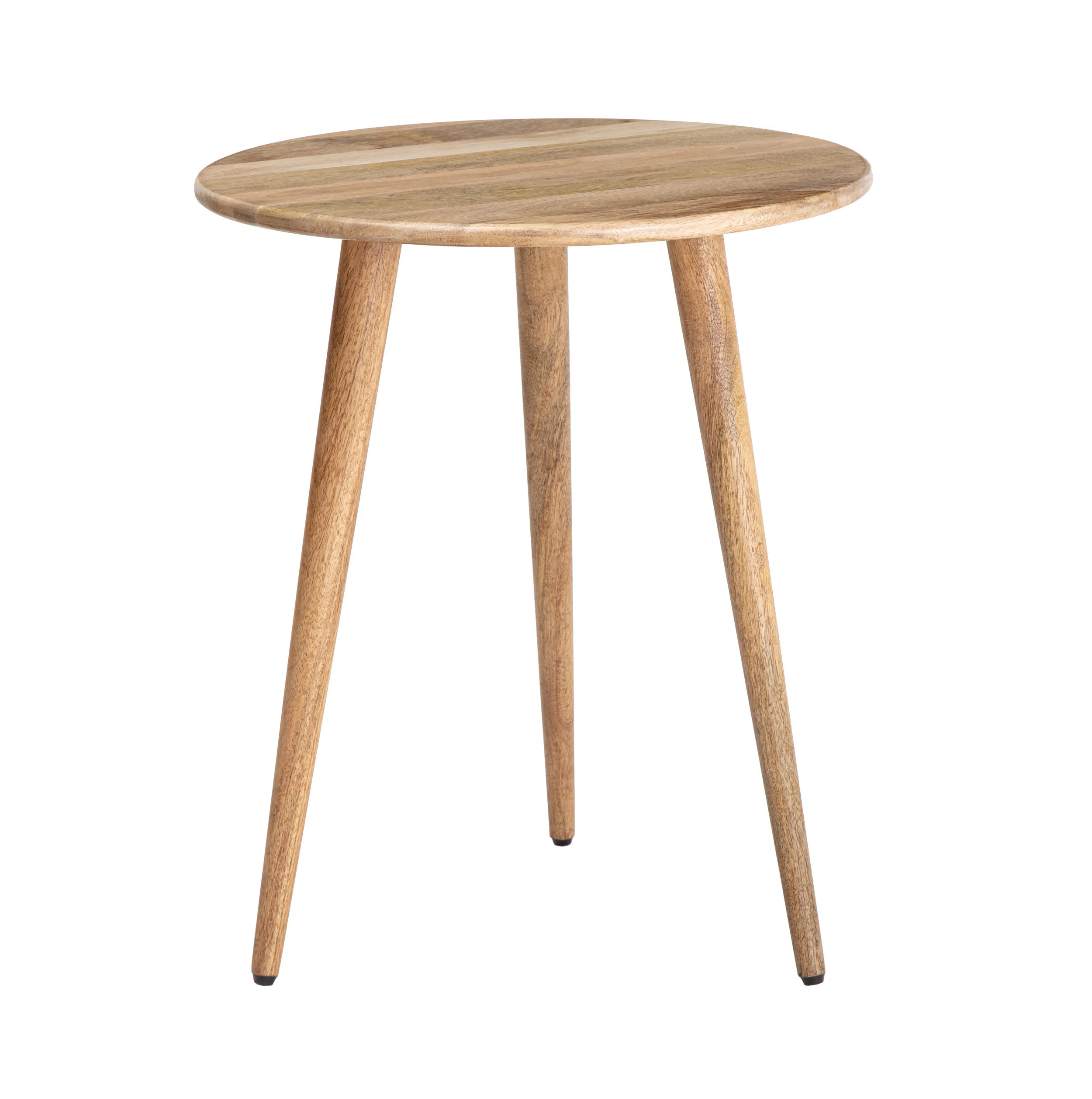 Wade Logan® Blankumsee Solid Wood 3 Legs End Table & Reviews | Wayfair | Wayfair North America