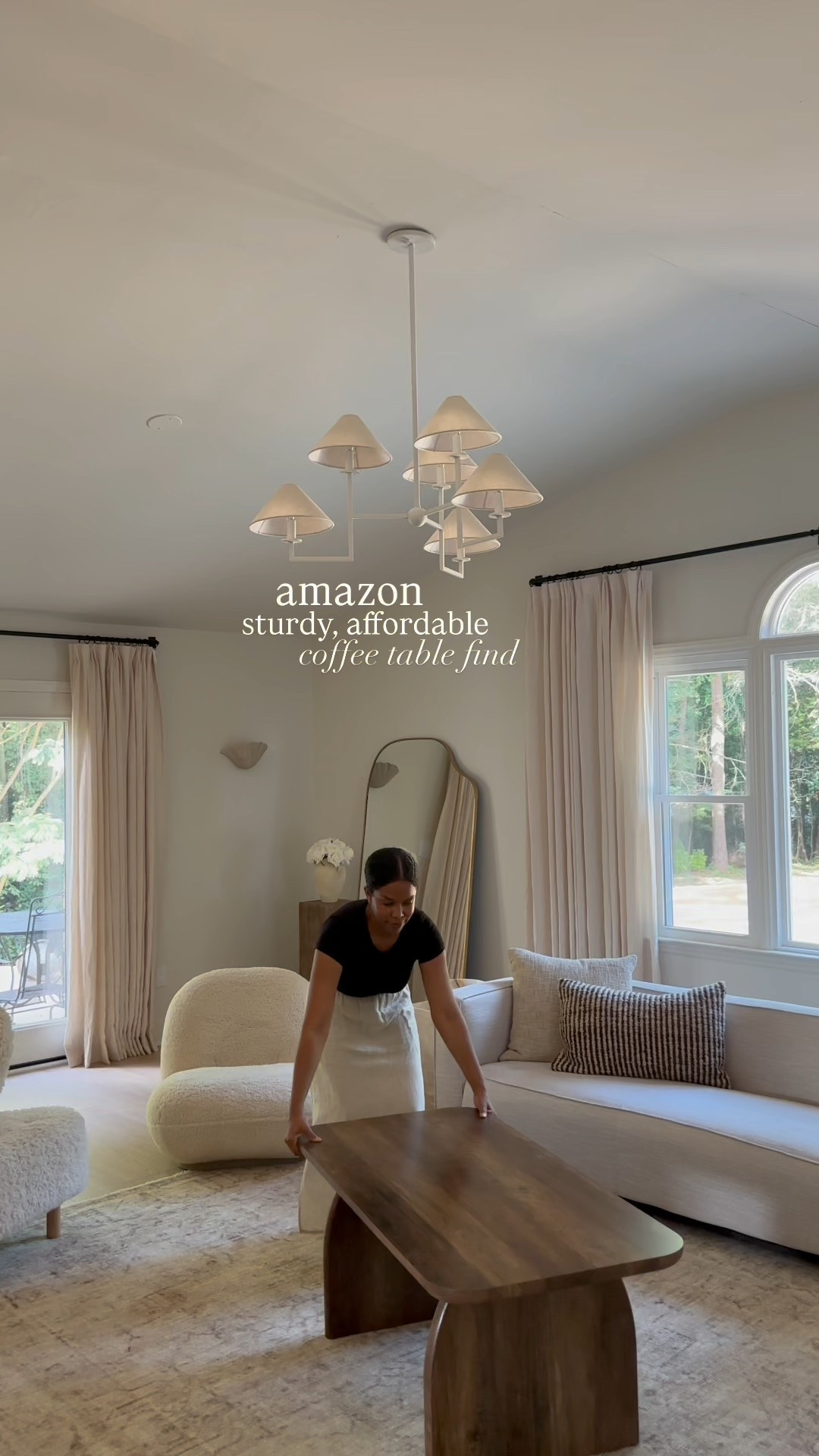 This coffee table is so beautiful, sturdy, heavy! Great quality! 

#LTKSaleAlert #LTKHome #LTKSeasonal