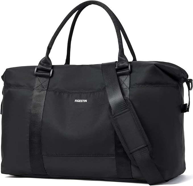 FIGESTIN Duffle Bag Weekender Bag for Women Travel Bag Tote Bag Lightweight Carry On Bag Overnigh... | Amazon (US)