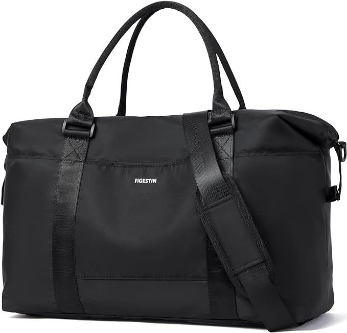 FIGESTIN Duffle Bag Weekender Bag for Women Travel Bag Tote Bag Lightweight Carry On Bag Overnigh... | Amazon (US)