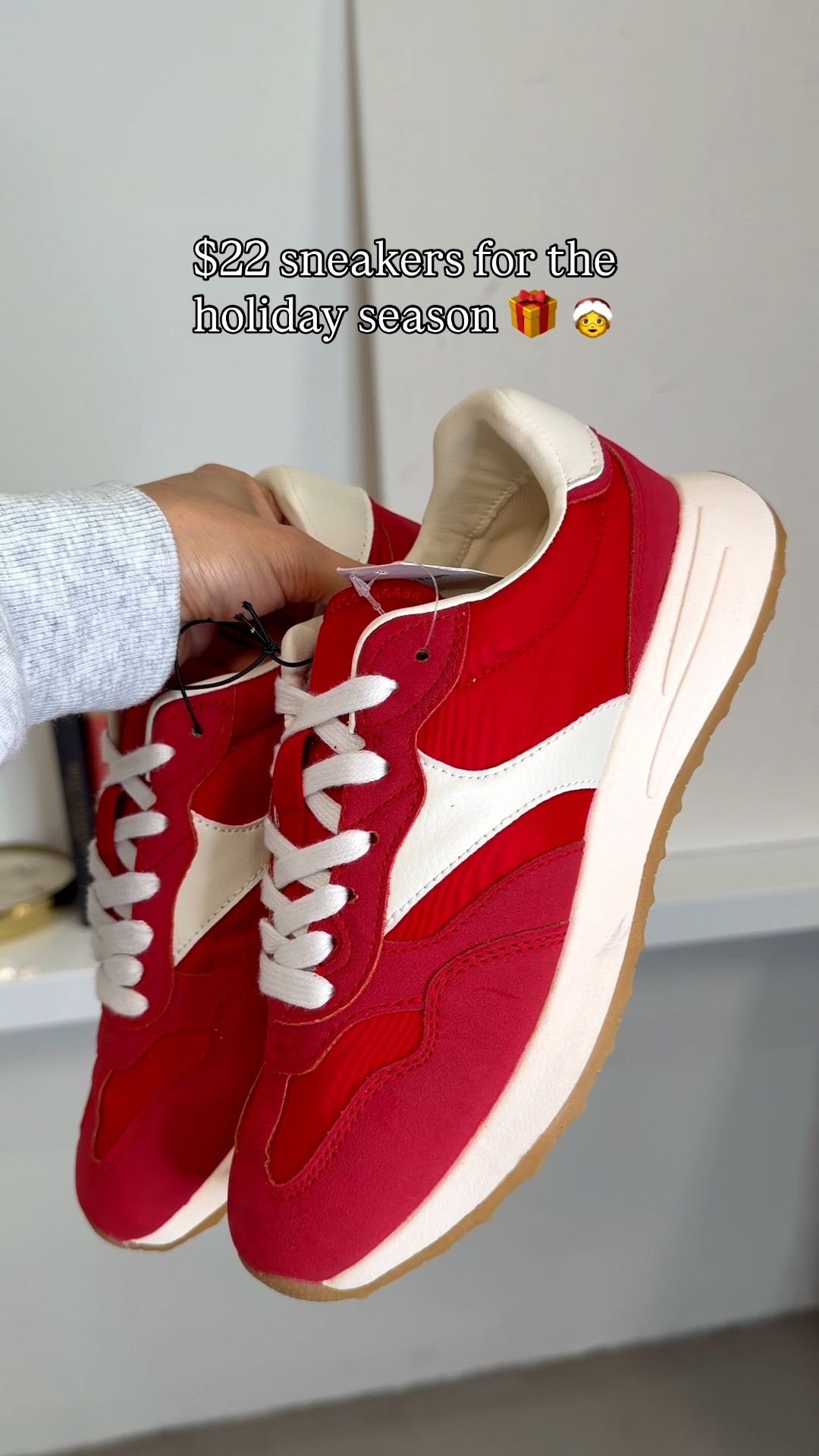 The cutest and most adorable red sneakers!! Can’t believe they are $22! Sizes going fast. Other colors available. 

#LTKShoeCrush #LTKFindsUnder50 #LTKHoliday