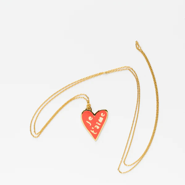 Je T'Aime Pendant | Yellow Owl Workshop