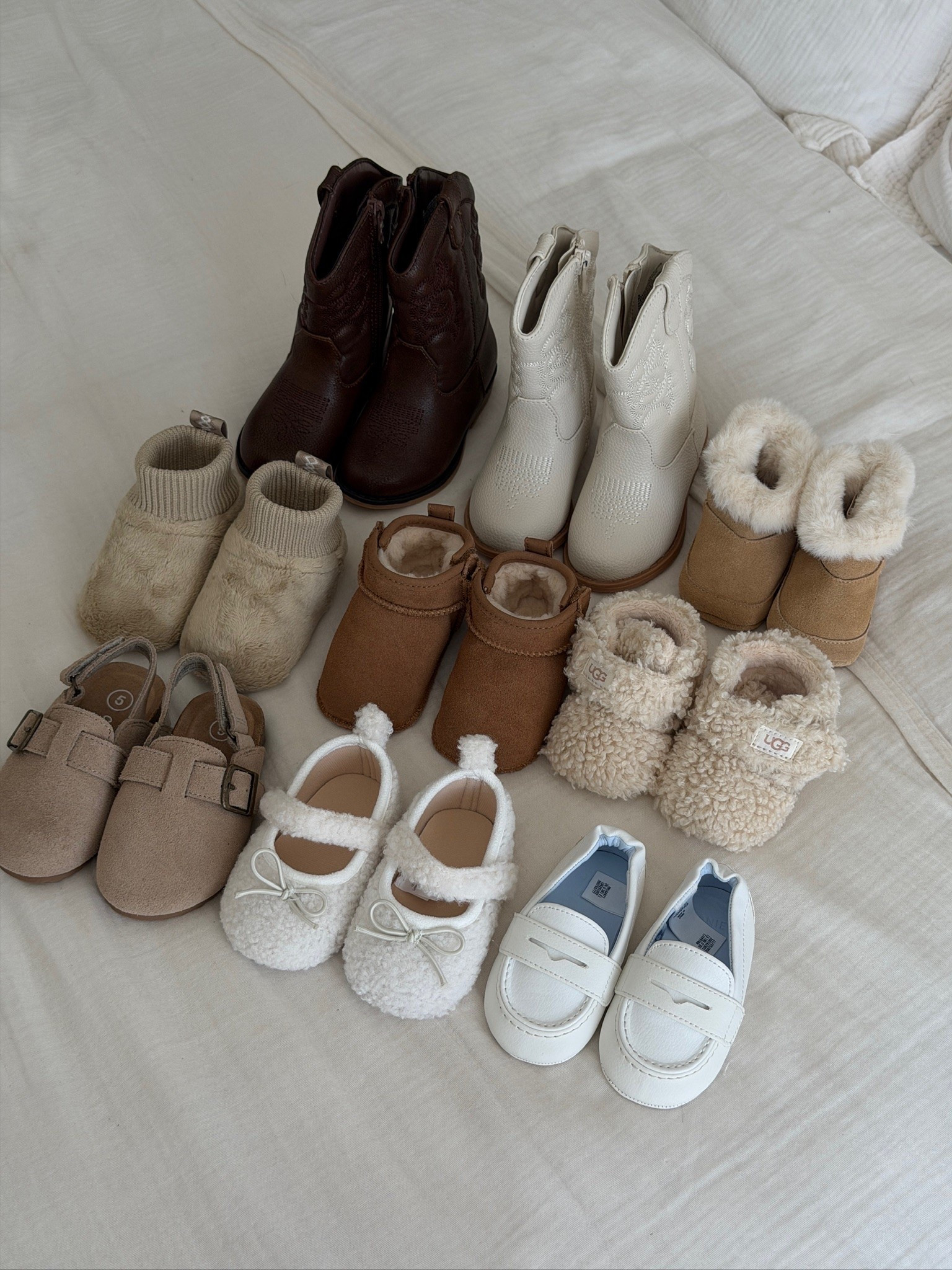Sharing Phoenix’s fall shoe collection - obsessed with the little Ugg boots!

#LTKBaby #LTKKids
