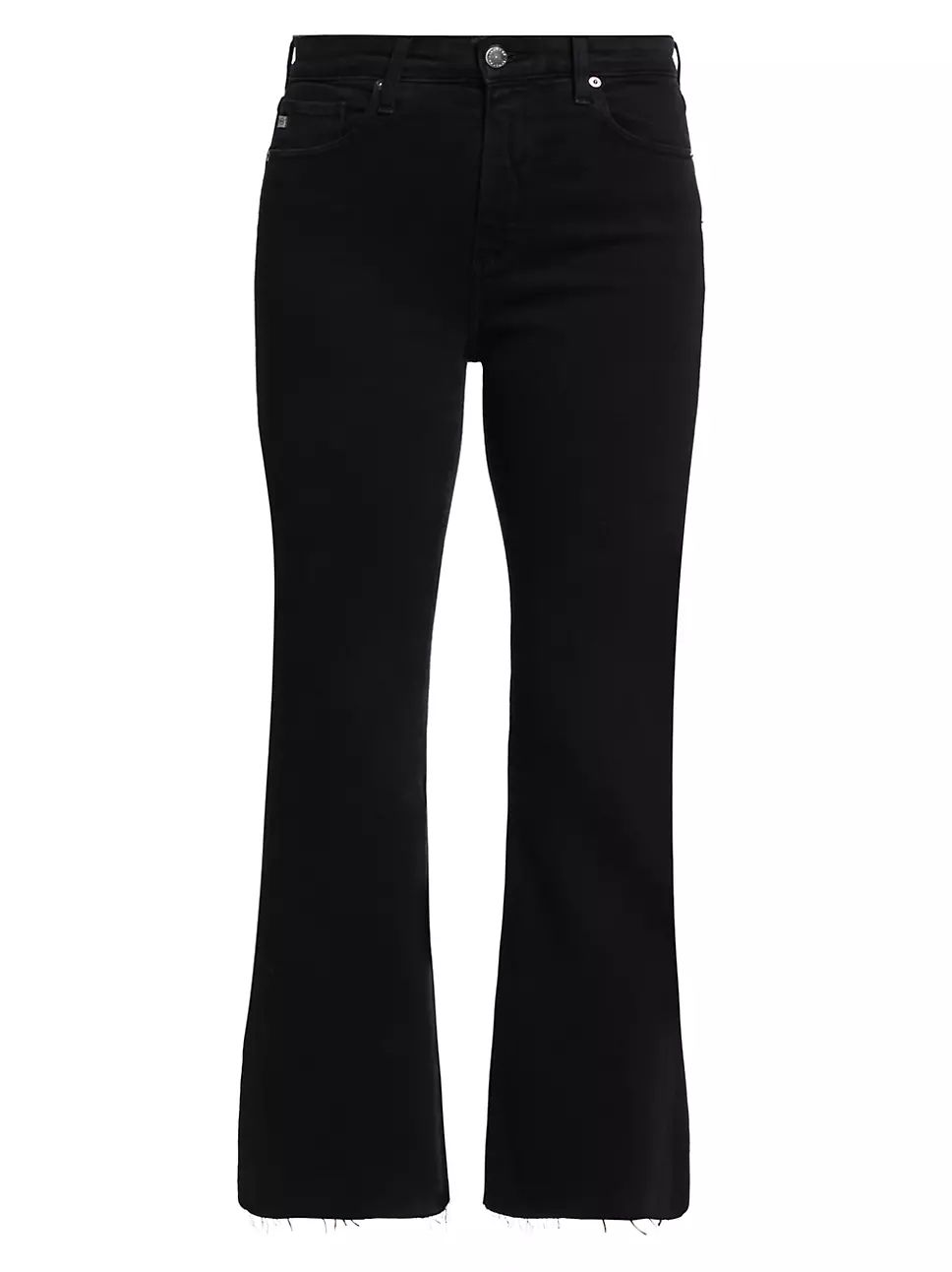 AG Jeans Farrah High-Rise Stretch Cropped Boot-Cut Jeans | Saks Fifth Avenue