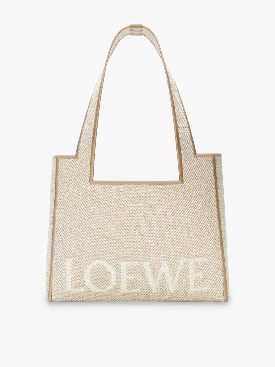 Font medium linen-canvas tote bag | Selfridges