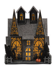 11.5in Led Cardboard Haunted House | Halloween | Marshalls | Marshalls
