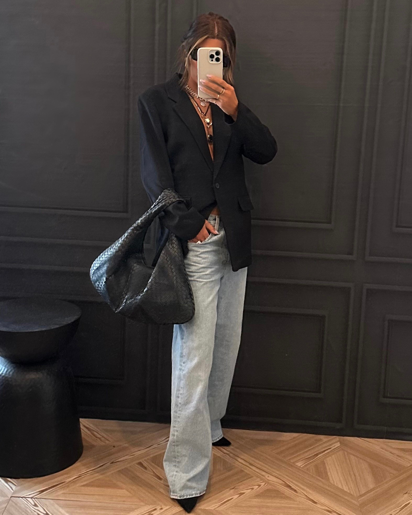 Friday AM office hours, straight from workout. I left my shirt at the house 🫠🫠 yessss, I know this has happened before. Instacart-ing a tank top from Target as we speak!! 🙈🙈

In other news…I love this blazer and wearing this necklace stack REPEAT!! 🫶🏽🫶🏽🫶🏽🫶🏽

#LTKStyleTip #LTKFindsUnder100 #LTKFindsUnder50