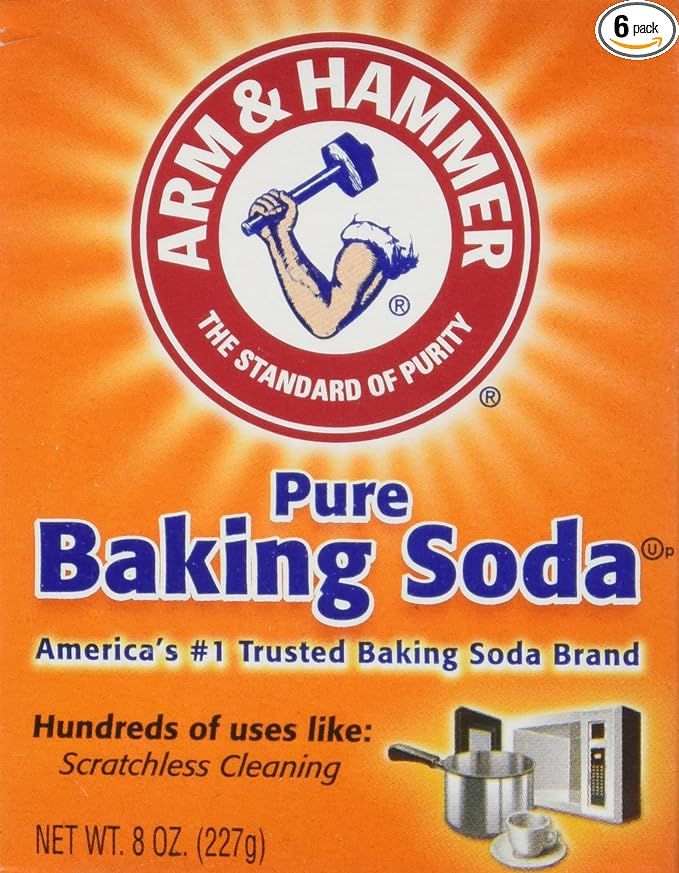 ARM & HAMMER Pure Baking Soda 8 oz (Pack of 6) | Amazon (US)
