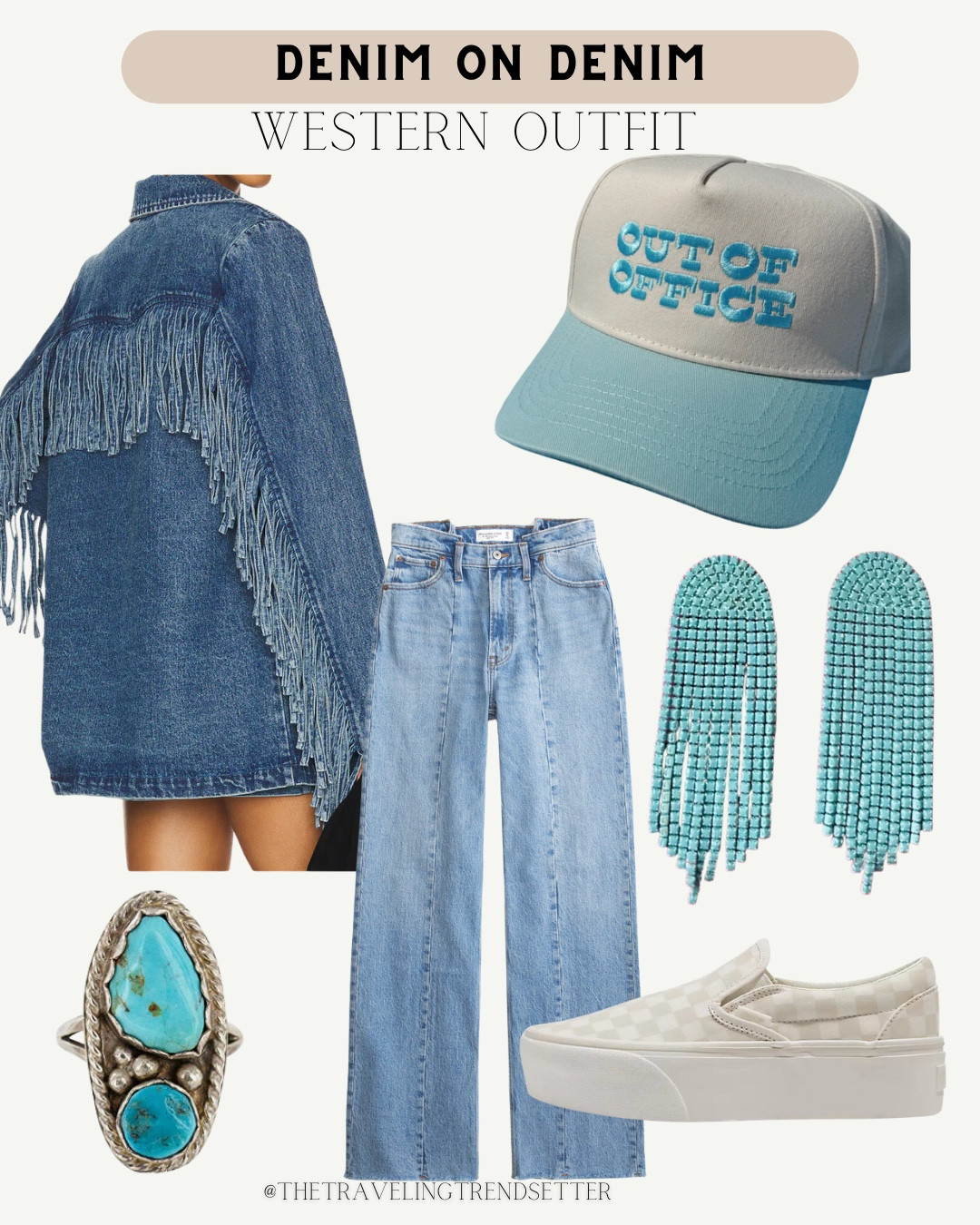 Denim on denim Western outfit

#LTKFindsUnder50 #LTKWorkwear #LTKStyleTip