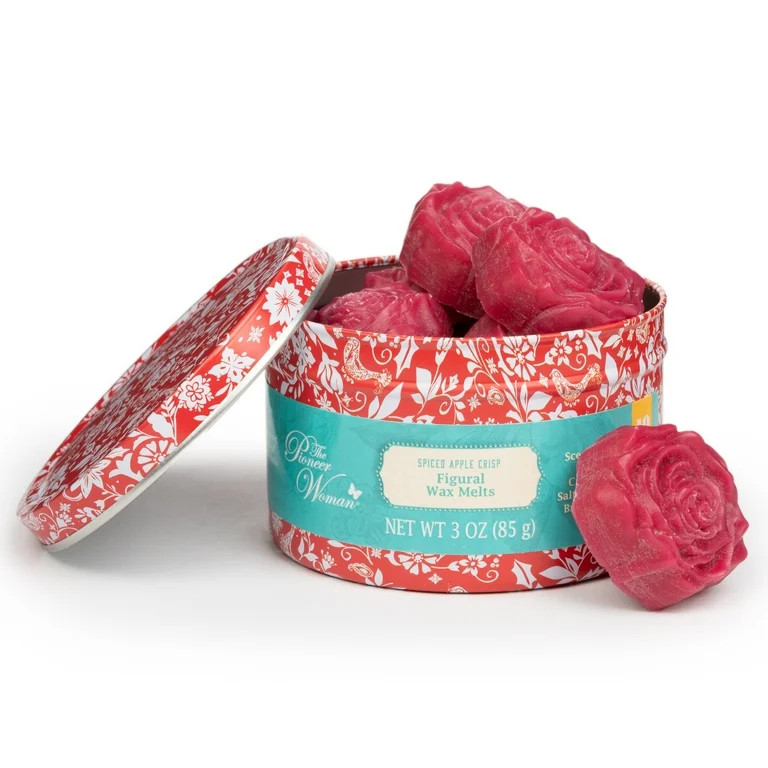The Pioneer Woman Figural Wax Melts, Spiced Apple Crisp, 10 Count | Walmart (US)