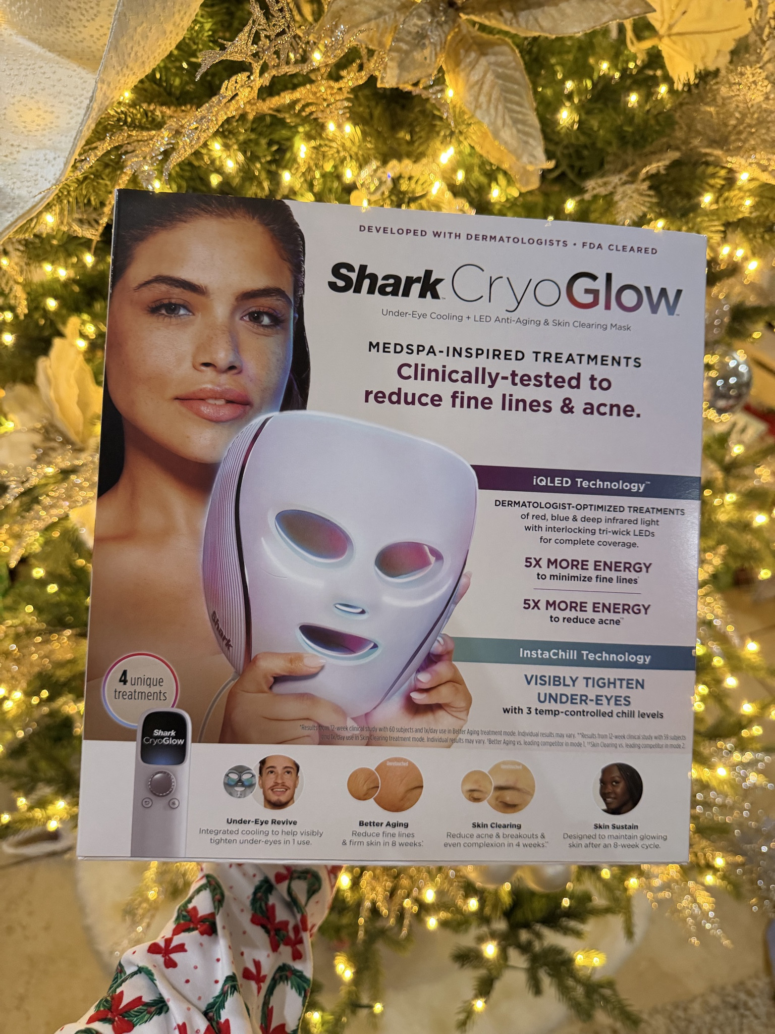 One of my favorite Christmas gifts I received this year. There are so many great reviews I’ve read about this light mask. I will keep yall posted. 

#LTKGiftGuide #LTKselfcare #LTKHoliday