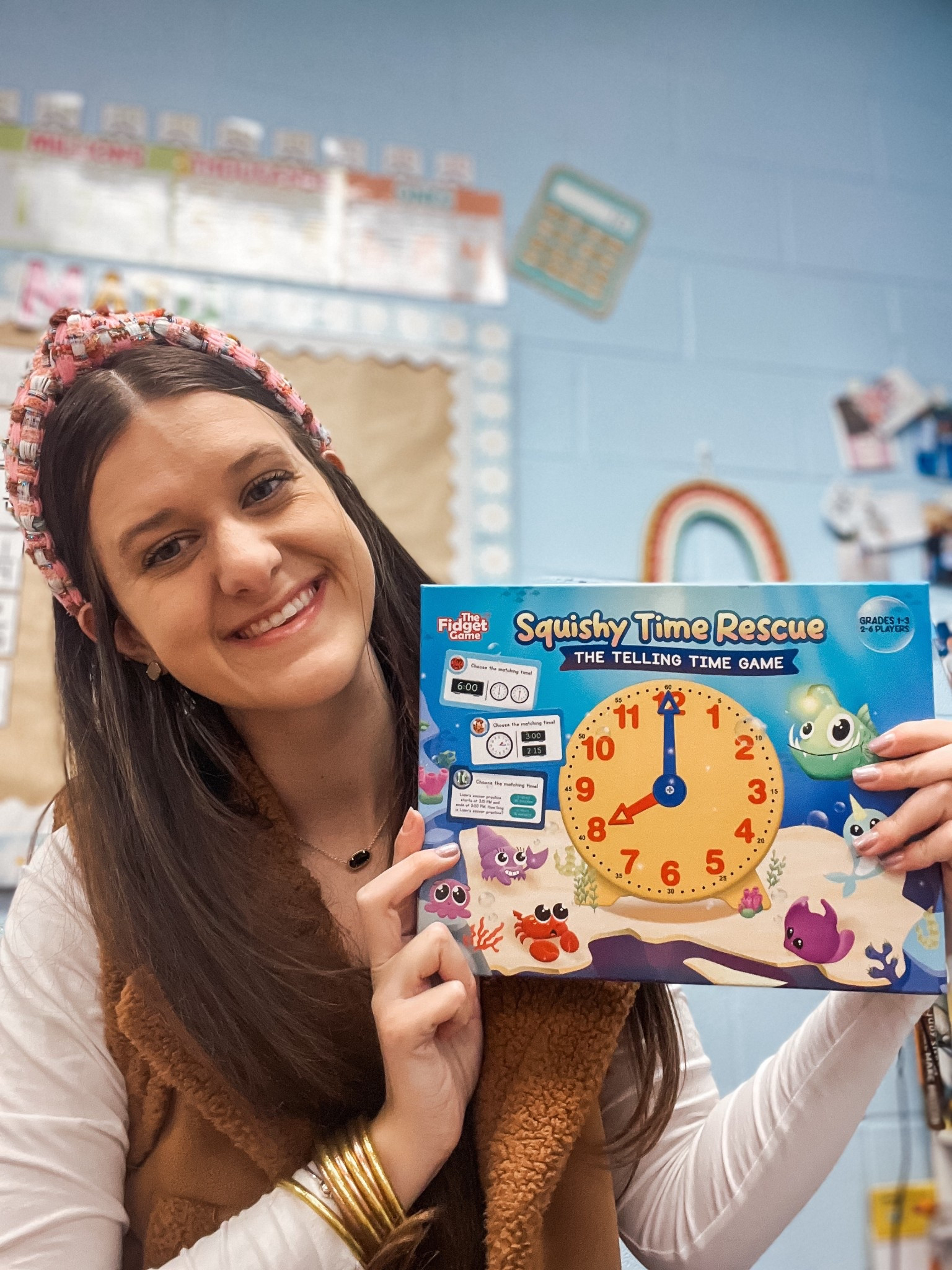i loved using @thefidgetgamecompany ELA games in my classroom last year and i’m soo excited they recently released new math games!! this telling time game makes learning to read an analog clock and finding elapsed time fun for students! it comes with everything you need with no added steps like cutting or laminating! The Fidget Game Company has so many math and ela games for all levels of learners and are perfect for classroom use or for use at home for additional support! #educationalgames #mathgames #thirdgradeteacher #thirdgrademath #teachersofinstagram

#LTKHome #LTKValentine #LTKKids