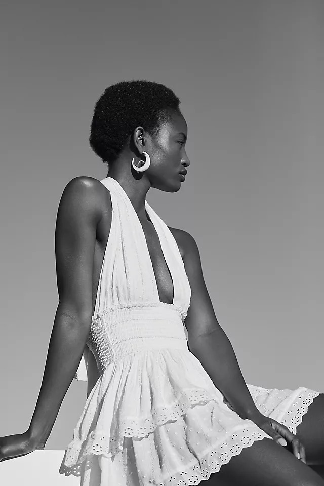 PQ Nora Cover-Up Mini Dress | Anthropologie (US)