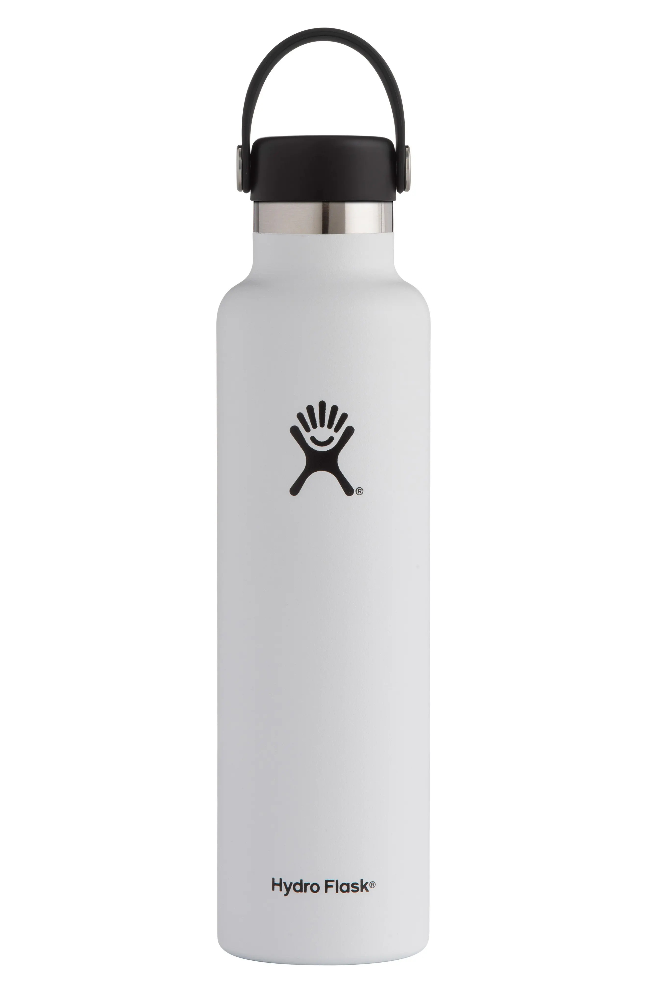 Hydro Flask 24-Ounce Standard Mouth Bottle in White at Nordstrom | Nordstrom