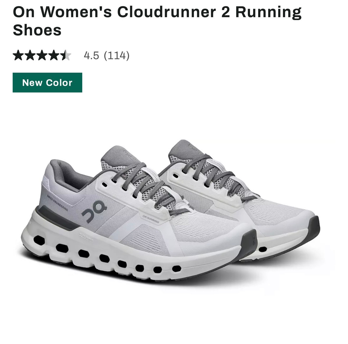 Women's Cloudrunner 2 Running Shoes

#LTKActive #LTKShoeCrush