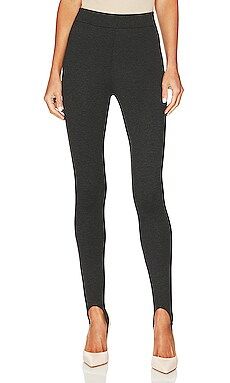 Brochu Walker Stirrup Legging in Dark Charcoal Melange from Revolve.com | Revolve Clothing (Global)