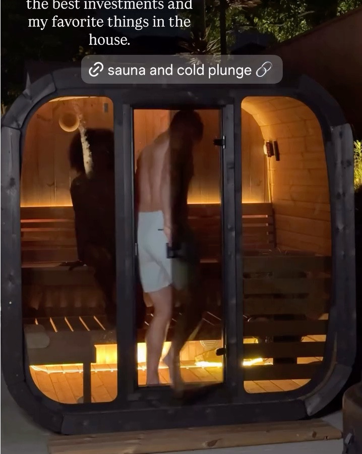 We’ve had this sauna for a year now and it’s seriously one of my favorite things in the house! Best investment ever. The cold plunge..I’m still learning to love 


#LTKHome #LTKselfcare #LTKdayinmylife