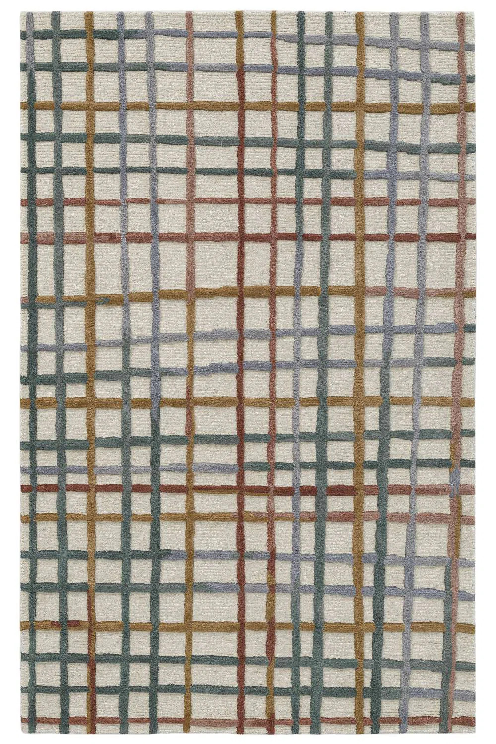 Polychrome Rug: Modernist Hand Tufted Rug in Multi | Wayfair North America