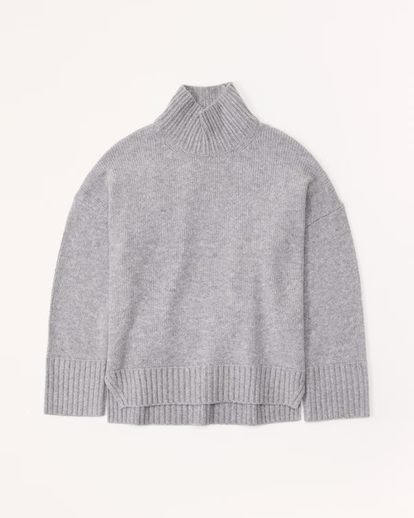 Women's Tuckable Easy Turtleneck Sweater | Women's Tops | Abercrombie.com | Abercrombie & Fitch (US)