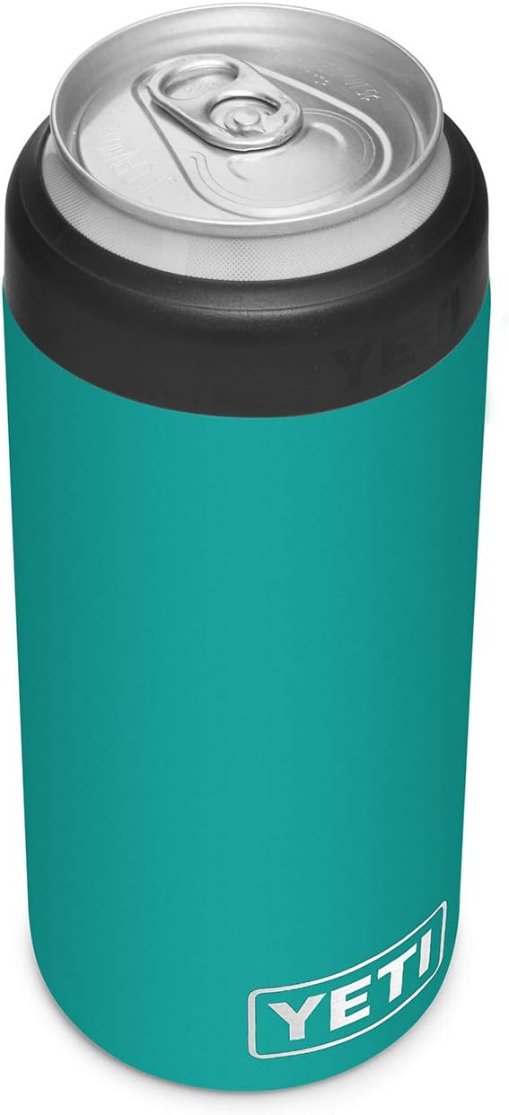 YETI Rambler 12 oz. Colster Slim Can Insulator for the Slim Hard Seltzer Cans, Aquifer Blue | Amazon (US)