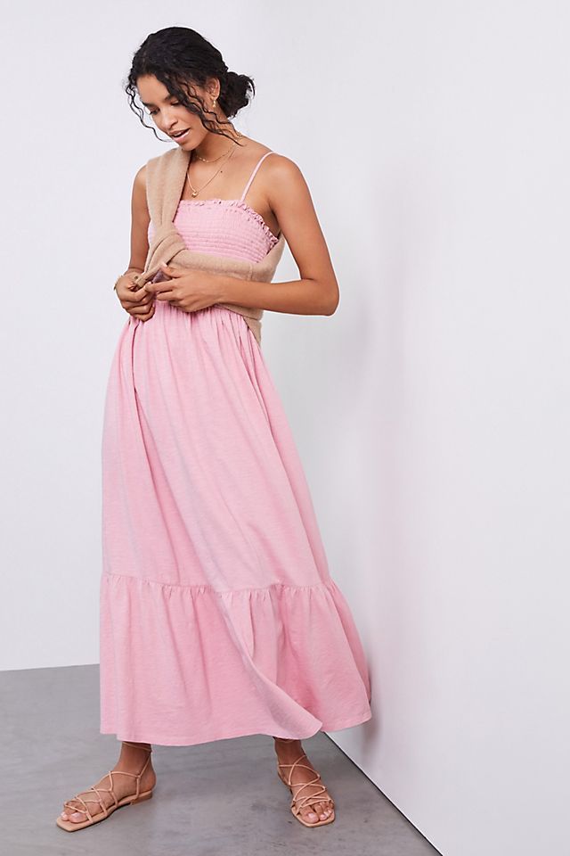 Daily Practice by Anthropologie Flounced Maxi Dress | Anthropologie (US)