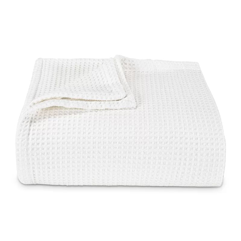 Waffleweave 100% Cotton Blanket | Wayfair North America