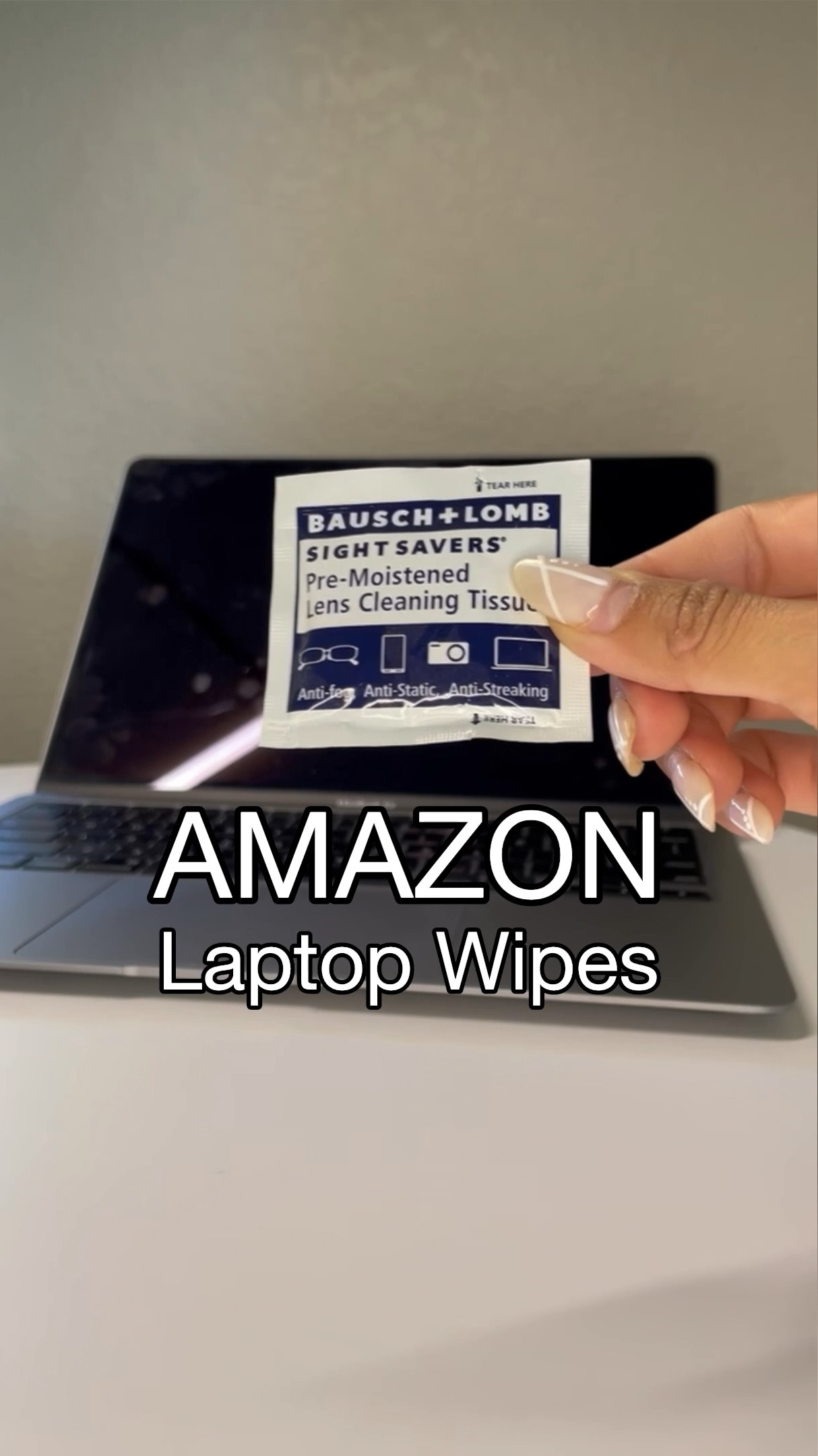The laptop wipes I use to clean my screen on a weekly basis! I love how clean the ‘after’ is 😍 These are anti-fog, anti-static and anti-streak! Love that they’re multi-use and can be used for glasses, iPhone and camera! 🧽🫧 

#LTKBacktoSchool #LTKFind #LTKhome
