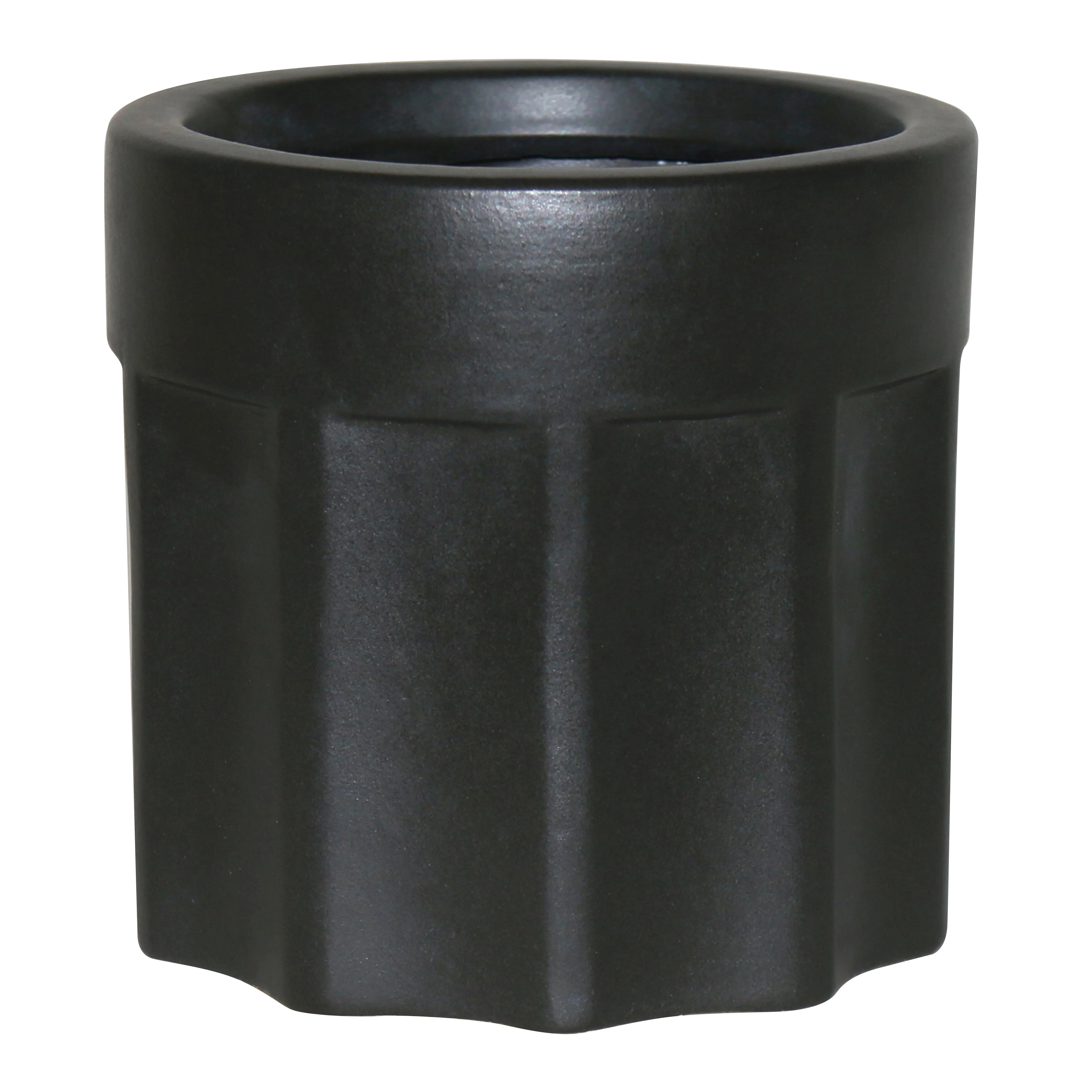 Better Homes&gardens 5 inch Black Glazed Ceramic Planter | Walmart (US)