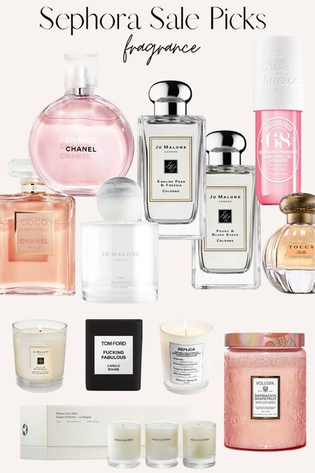 Sephora fragrance favorites. 
Perfume, candle, gift set, spray.

20% off today 12/10/23 with code YAYGIFTING 

#LTKbeauty #LTKsalealert #LTKGiftGuide