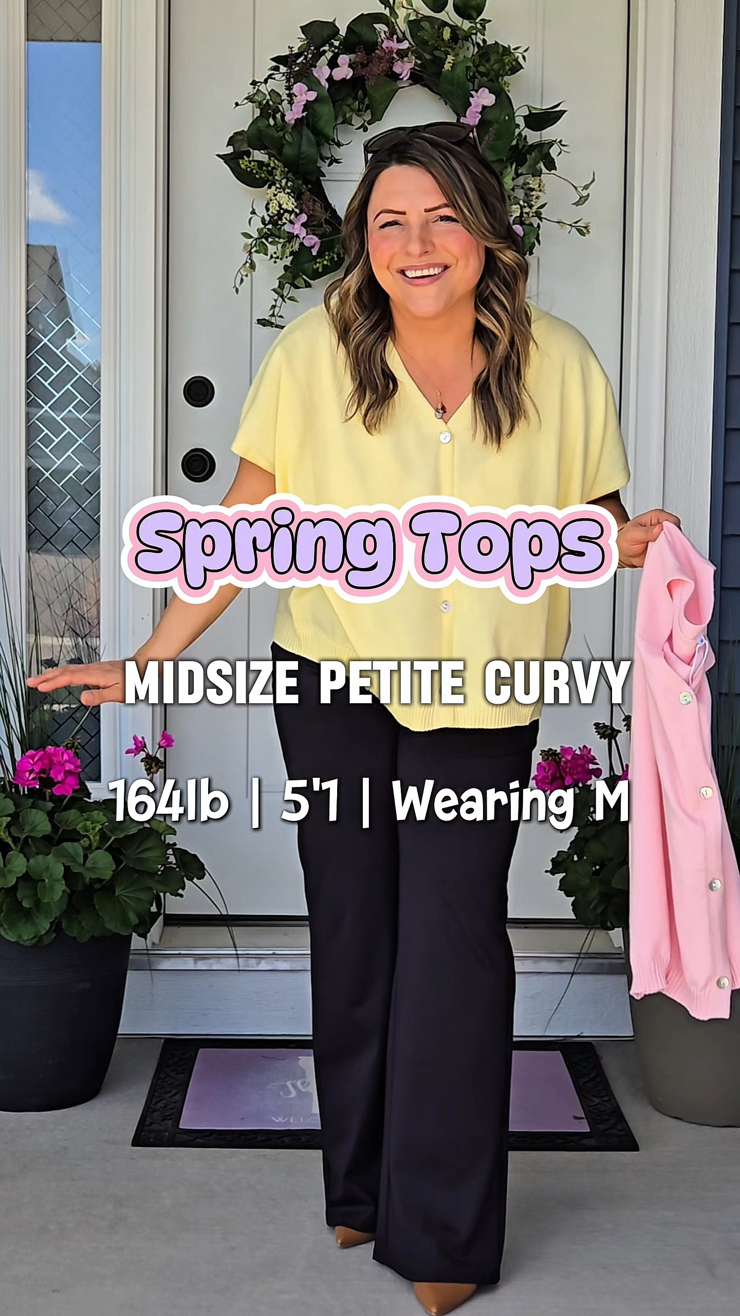 Spring Tops for Midsize Petite Curvy 
use 30% OFF Code 6F2PCDFB

#LTKMidsize #LTKPetite #LTKPlusSize